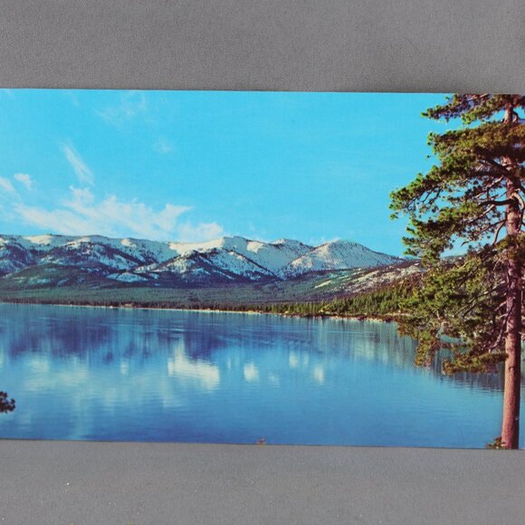 Vintage Postcard - Tranquil Lake Tahoe - Dexter Press - Picture 1 of 3